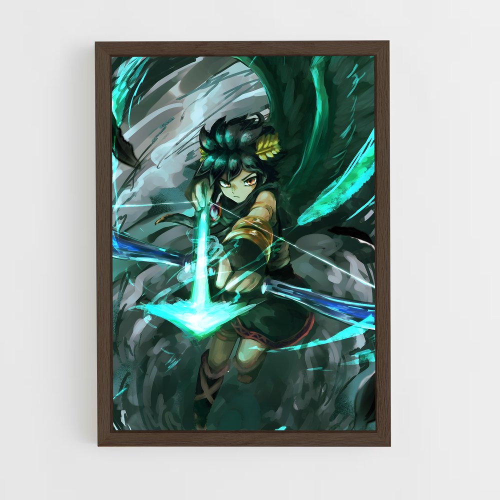 Poster Dark pit – affiche Super Smash Bros (vue 5)